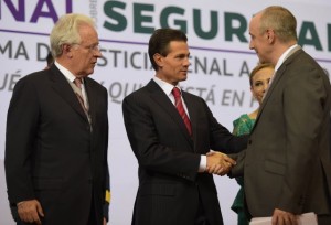 EPN en el Foro Nacional sobre Seguridad y Justicia. Foto: Presidencia