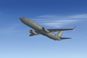 Boeing 737-800 de la RAF. Foto: Especial