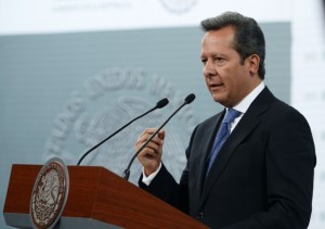 Eduardo Sánchez dio cuenta de la reunión. Foto: Presidencia