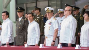 EPN inaugura instalaciones militares. Foto: Presidencia