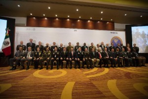 Clausura de la AMERIPOL. Foto: Segob