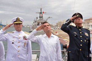 EPN celebra el Día de la Armada. Foto: Presidencia