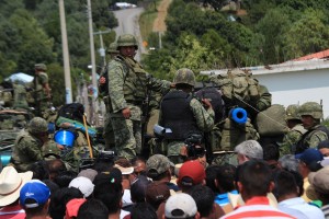 Refuerzan Operativo en Tierra Caliente. Foto: Especial