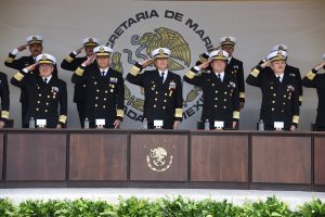 Almirantes que pasan a situación de retiro. Foto: Semar