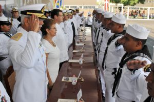 Ciento dos elementos de la Semar concluyeron cursos de capacitación. Foto: Semar