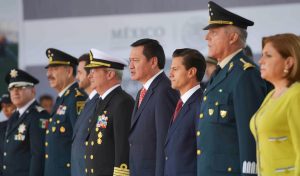 Conmemoración del Día de la Policía Federal. Foto: Presidencia