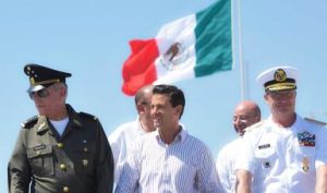 EPN inaugura instalaciones militares. Foto: Presidencia