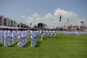 Graduación de la Heroica Escuela Naval Militar. Foto: Presidencia